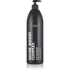 Joanna Silver Boost Complex violettes Shampoo neutralisiert gelbe Verfärbungen