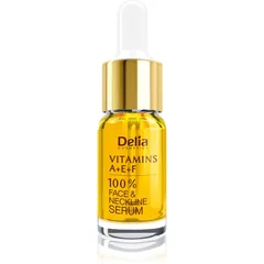 Delia Cosmetics Professional Face Care Vitamins A+E+F Antifalten Serum Für Gesicht und Dekolleté