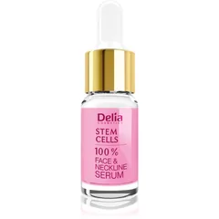 Delia Cosmetics Professional Face Care Stem Cells intensives festigendes Serum gegen Falten mit Stammzellen für Gesicht, Hals und Dekolleté
