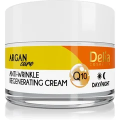 Delia Cosmetics Argan Care Regenerierende Anti-Falten-Creme mit dem Coenzym Q10