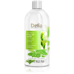 Delia Cosmetics Micellar Water Green Tea erfrischendes mizellares Reinigungswasser