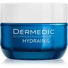 Dermedic Hydrain3 Hialuro verjüngende Nachtcreme gegen Falten