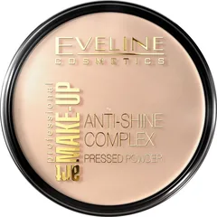Eveline Cosmetics Art Make-Up leichtes,kompaktes und mineralisches Foundation zum pudern mit Matt-Effekt Farbton 31 Transparent