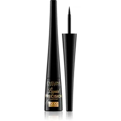 Eveline Cosmetics Liquid Precision 2000 Procent Eyeliner mit Matt-Effekt Farbton Black