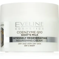 Eveline Cosmetics Coenzym Q10 & Goat's Milk feuchtigkeitsspendende Gesichtscreme mit Ziegenmilch