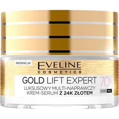 Eveline Cosmetics Gold Lift Expert stärkende Creme mit Goldpuder 70+