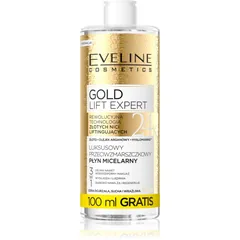 Eveline Cosmetics Gold Lift Expert reinigendes Mizellenwasser für reife Haut