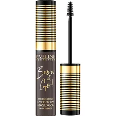 Eveline Cosmetics Brow & Go! Mascara für die Augenbrauen Farbton 02 Dark