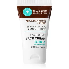 The Doctor Niacinamide + Zinc Sebum Control & Smooth Tone Gesichtscreme für Reduktion fettiger Haut