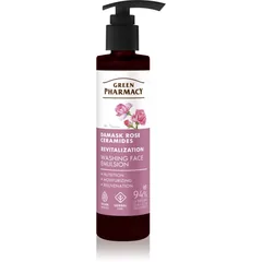 Green Pharmacy Damask Rose & Ceramides Face Emulsion Reinigungsemulsion für das Gesicht