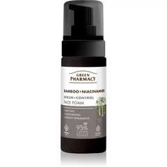 Green Pharmacy Bamboo & Niacinamide Face Foam Reinigungsschaum für die Haut