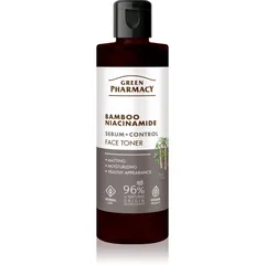Green Pharmacy Bamboo & Niacinamide Face Toner Aktivtonikum für fettige Haut