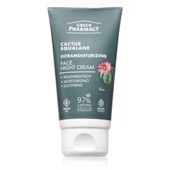 Green Pharmacy Cactus & Squalane Night Face Cream Feuchtigkeitsspendende Nachtcreme