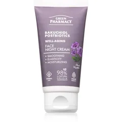 Green Pharmacy Bakuchiol & Postbiotics Night Face Cream feuchtigkeitsspendende Nachtcreme gegen Falten