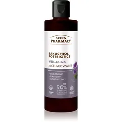 Green Pharmacy Bakuchiol & Postbiotics Micellar Water Mizellenwasser gegen das Altern der Haut und zur Festigung der Haut