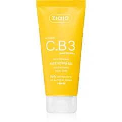 Ziaja Vitamin C.B3 Niacinamide reinigendes Peeling-Gel für das Gesicht