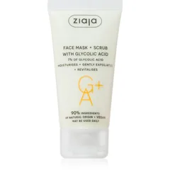 Ziaja Face Mask + Scrub with Glycolic Acid Peeling Maske