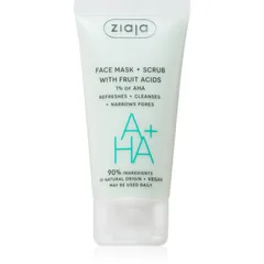 Ziaja Face Mask + Scrub with Fruit Acids Peeling Maske