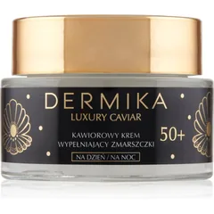 Dermika Luxury Caviar nährende Creme gegen Falten 50+