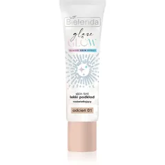 Bielenda GLAZE & GLOW Leichtes Make-up mit aufhellender Wirkung Farbton 01