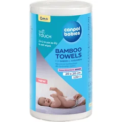 Canpol babies Bamboo Towels Einweghandtücher 0m+ 20x20 cm