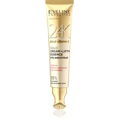 Eveline Cosmetics 24k Gold & Caviar 24K Gold Vitamin C straffende Creme für den Augenbereich