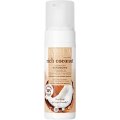 Eveline Cosmetics Rich Coconut sanfter Reinigungsschaum mit Probiotika