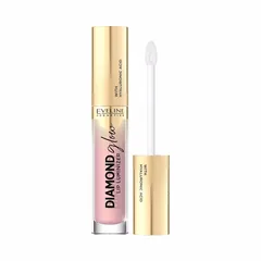 Diamond Glow Lip Luminizer Lipgloss mit Hyaluronsäure - nr 03 caramel ice cream