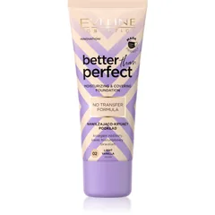 Eveline Cosmetics Better than Perfect deckendes Foundation mit feuchtigkeitsspendender Wirkung Farbton 02 Light Vanilla Warm