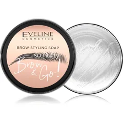 Eveline Cosmetics Brow & Go! Styling-Seife für die Augenbrauen Farbton Transparent