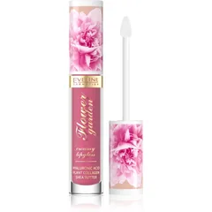Eveline Cosmetics Flower Garden Cremegloss für die Lippen mit Hyaluronsäure Farbton 03 Magnolia Charm