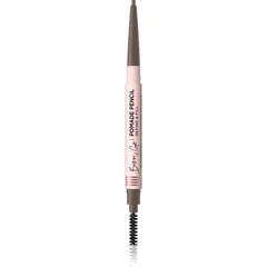 Eveline Cosmetics Brow & Go! wasserfester Eyeliner mit 2 in 1 Bürste Farbton Taupe