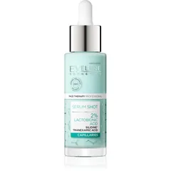 Eveline Cosmetics Serum Shot 2% Lactobionic Acid beruhigendes Serum gegen das Erröten der Haut