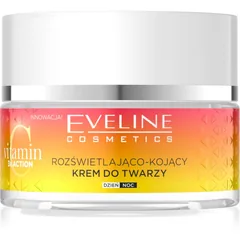 Eveline Cosmetics Vitamin C 3x Action aufhellende Crem mit beruhigender Wirkung