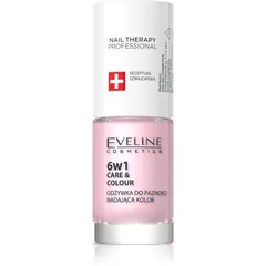 Eveline Cosmetics Nail Therapy Care & Colour Conditioner für die Fingernägel 6 in 1 Farbton Pink