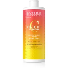 Eveline Cosmetics Vitamin C 3x Action Mizellenwasser für hydratisierte und strahlende Haut