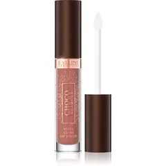 Eveline Cosmetics Choco Glamour feuchtigkeitsspendender Lipgloss Farbton 01 Ruby Chocolate