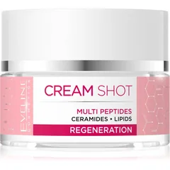 Eveline Cosmetics Cream Shot Multi Peptides regenerierende Creme gegen die Zeichen des Alterns