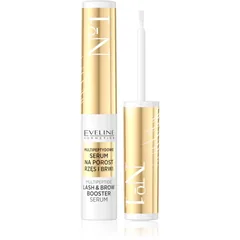 Eveline Cosmetics No. 1 stimulierendes Serum für Wimpern- und Augenbrauenwachstum mit Peptiden