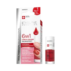 Nail Therapy Professional Care&Colour Nagel-Conditioner 6in1 - Red