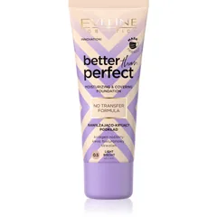 Eveline Cosmetics Better than Perfect deckendes Foundation mit feuchtigkeitsspendender Wirkung Farbton 0.5 Light Biscuit Neutral