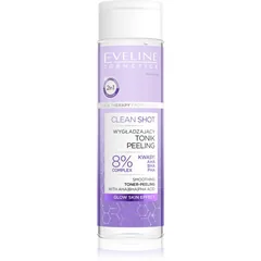 Eveline Cosmetics Clean Shot 8% Complex Of Hydroxy Acids glättendes Tonikum mit Peelingeffekt