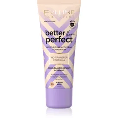 Eveline Cosmetics Better than Perfect deckendes Foundation mit feuchtigkeitsspendender Wirkung Farbton 2.5 Almond Beige Warm