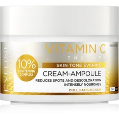 Eveline Cosmetics Cream-Ampoule Vitamin C intensive, Hautrötungen reduzierende Creme