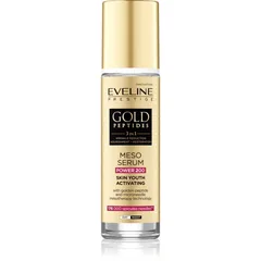 Eveline Cosmetics Gold Peptides 3 in 1 aktivierendes Serum für jugendliches Aussehen