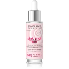Eveline Cosmetics Pink Snail Glazed Skin Effect aufhellendes Serum für das Gesicht