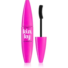 Claresa Kinky Volumen-Mascara für geschwungene Wimpern Farbton 01 Deep Black