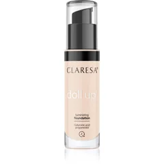 Claresa Doll Up! aufhellendes Make up für einen natürlichen Look Farbton 03 Light Medium