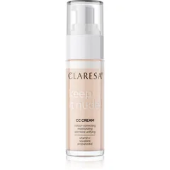 Claresa Keep It Nude Hydratisierendes Make Up zum vereinheitlichen der Hauttöne Farbton 101 Light