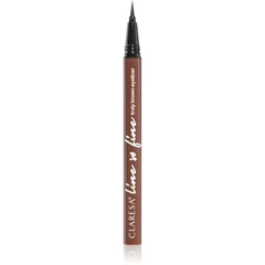 Claresa Line So Fine Filzstift-Eyeliner Farbton Brown